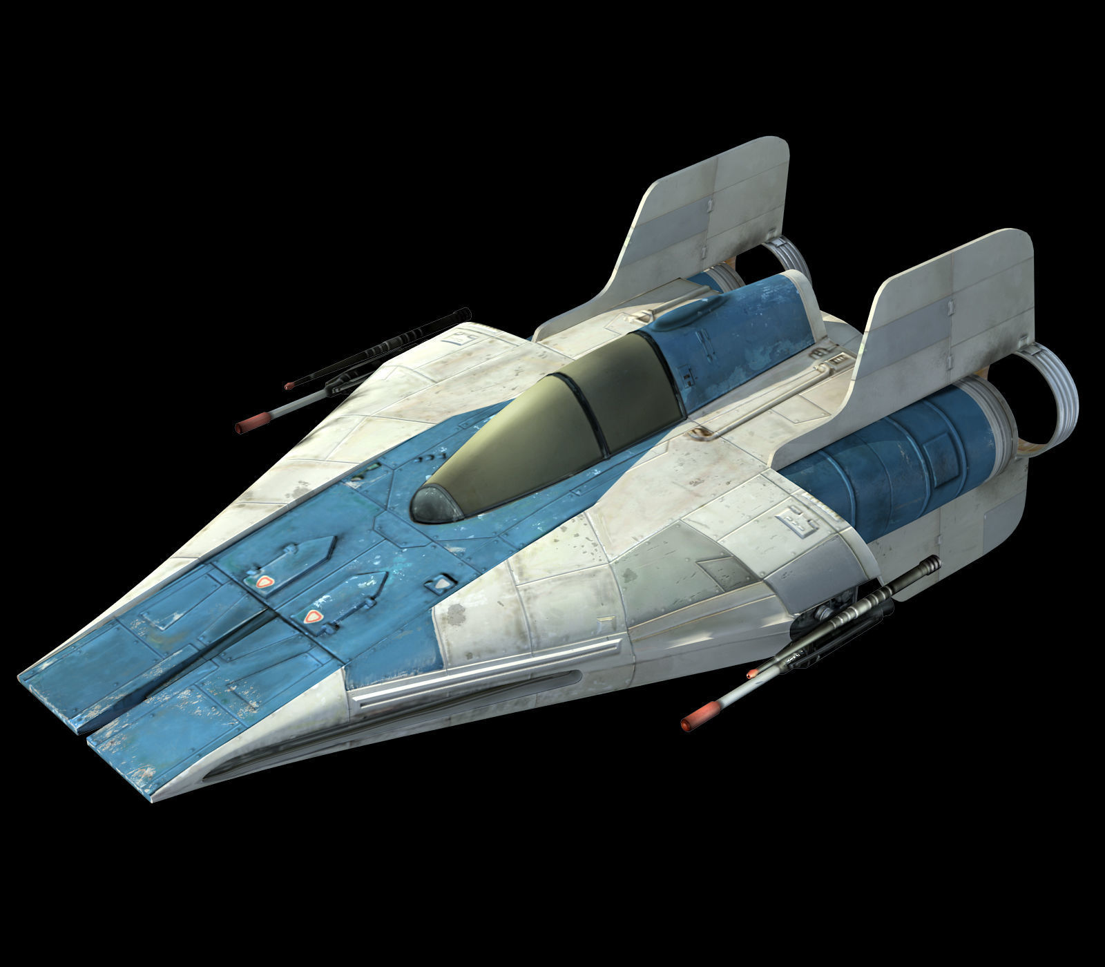 Ultimate Game Ready Star Wars Vehicles Collection Low-poly 3D model_46