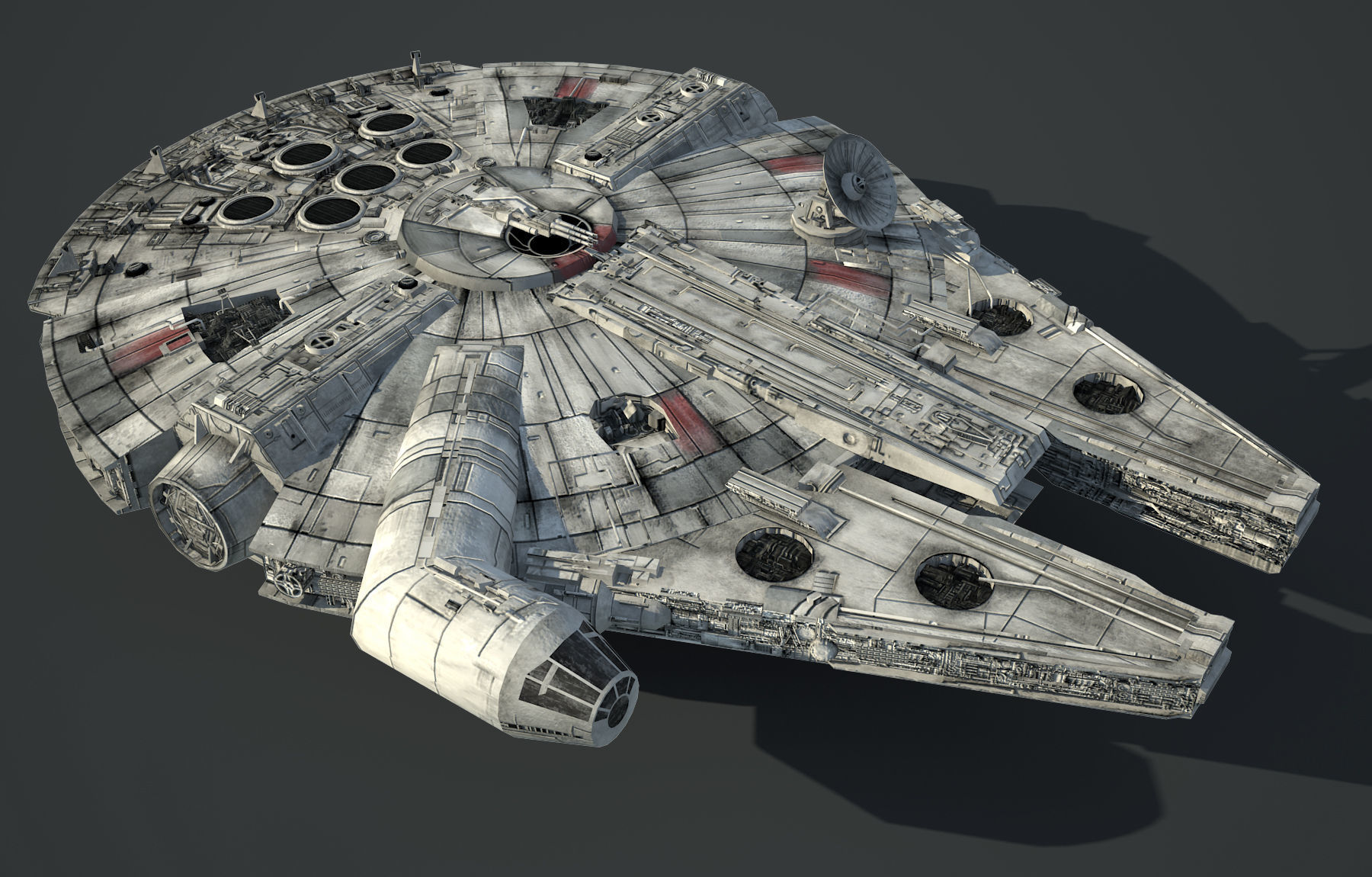 Ultimate Game Ready Star Wars Vehicles Collection Low-poly 3D model_33