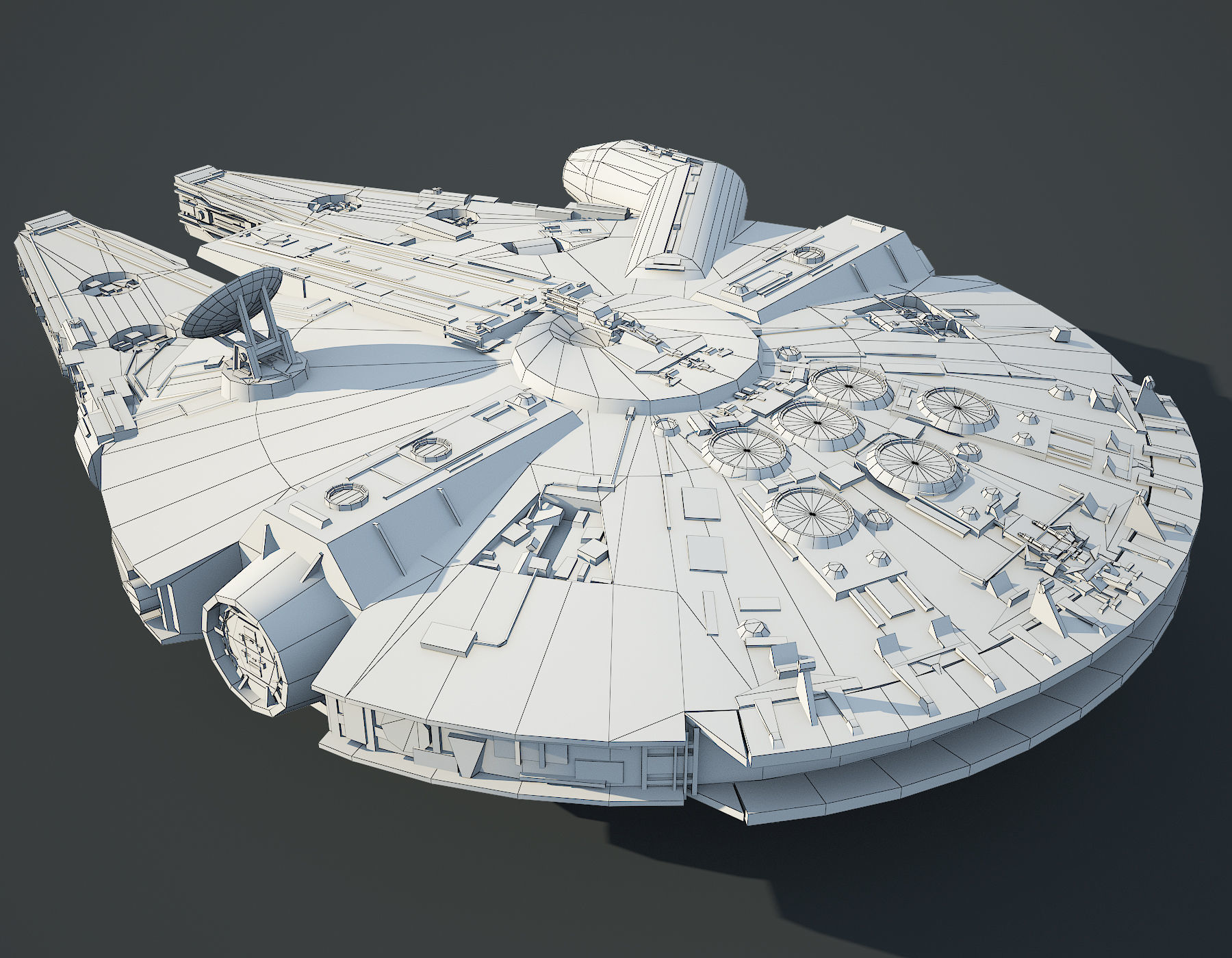 Ultimate Game Ready Star Wars Vehicles Collection Low-poly 3D model_31