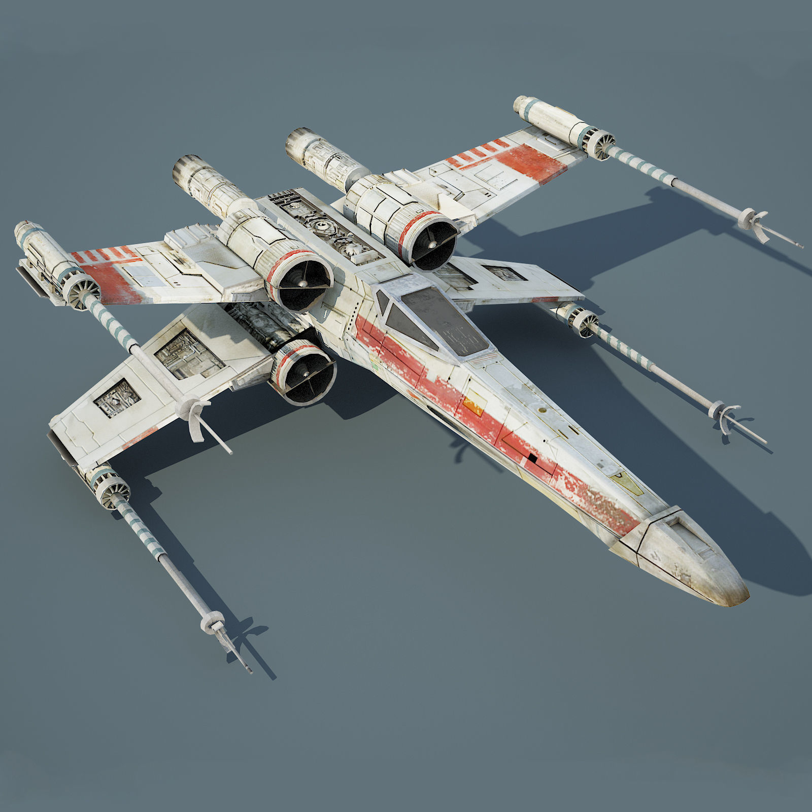 Ultimate Game Ready Star Wars Vehicles Collection Low-poly 3D model_12