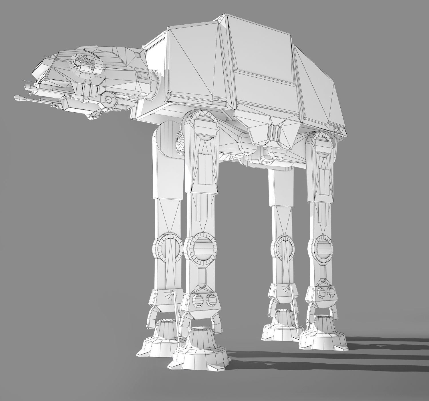 Ultimate Game Ready Star Wars Vehicles Collection Low-poly 3D model_18