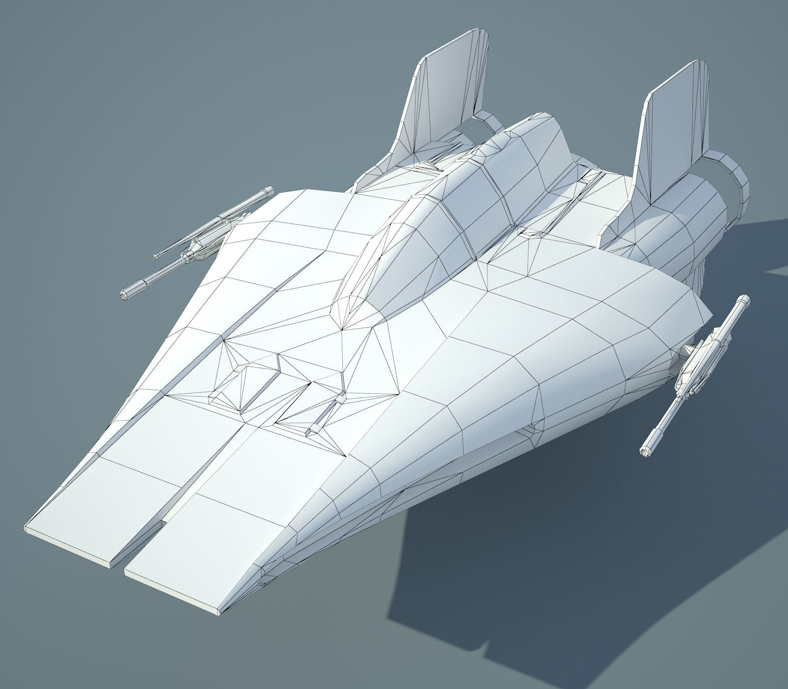 Ultimate Game Ready Star Wars Vehicles Collection Low-poly 3D model_38