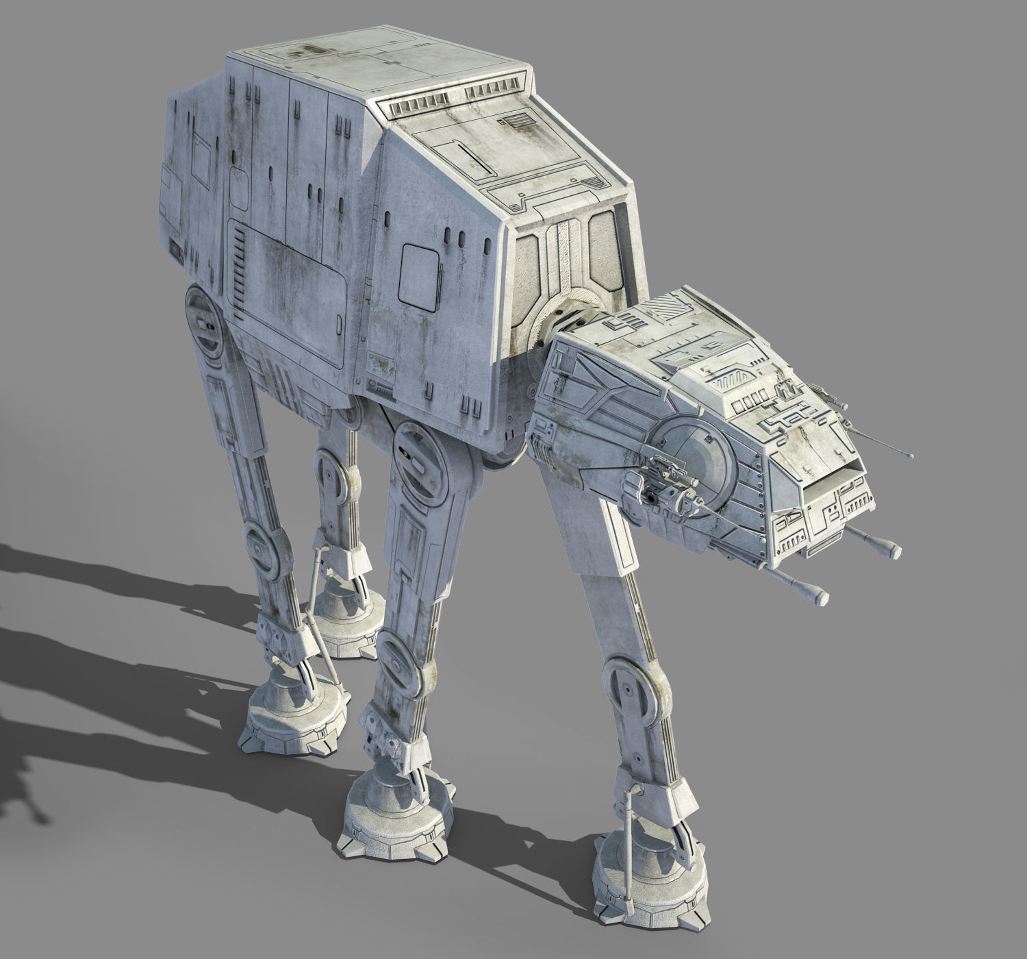 Ultimate Game Ready Star Wars Vehicles Collection Low-poly 3D model_26