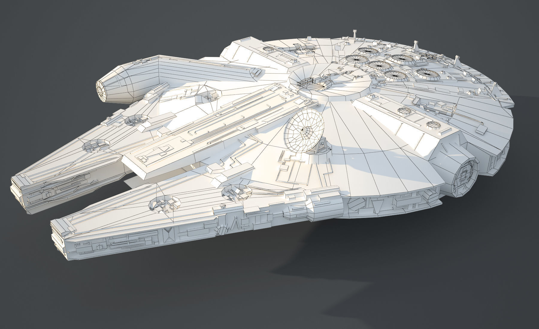 Ultimate Game Ready Star Wars Vehicles Collection Low-poly 3D model_28