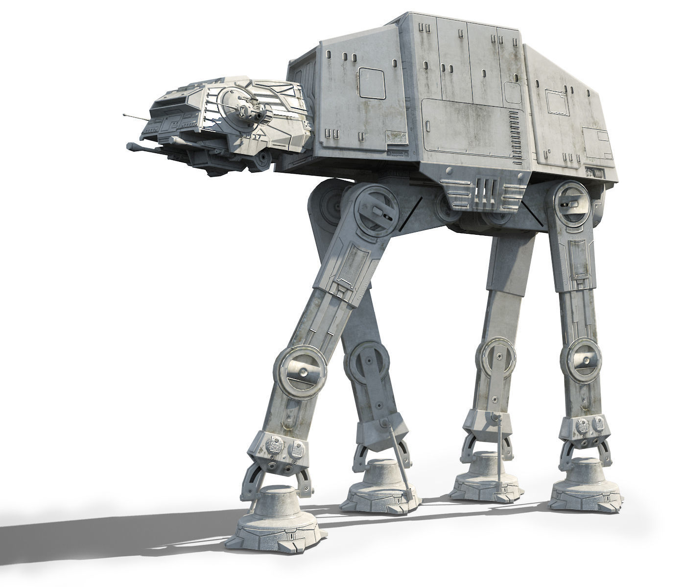 Ultimate Game Ready Star Wars Vehicles Collection Low-poly 3D model_24