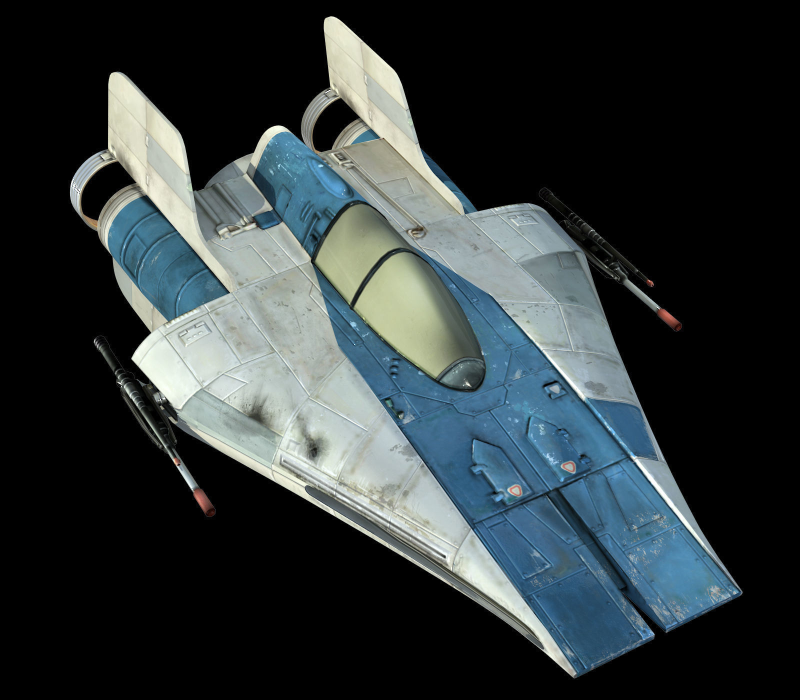 Ultimate Game Ready Star Wars Vehicles Collection Low-poly 3D model_47