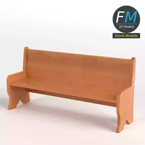 Church bench