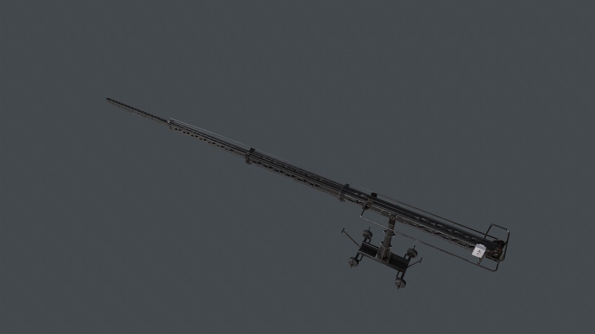 Techno Crane 50 Low-poly 3D model_6