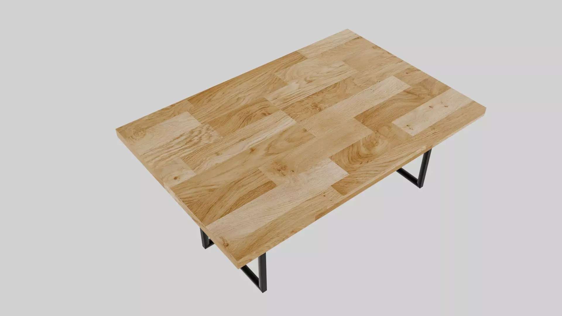  Coffee Table Low-poly 3D model_0