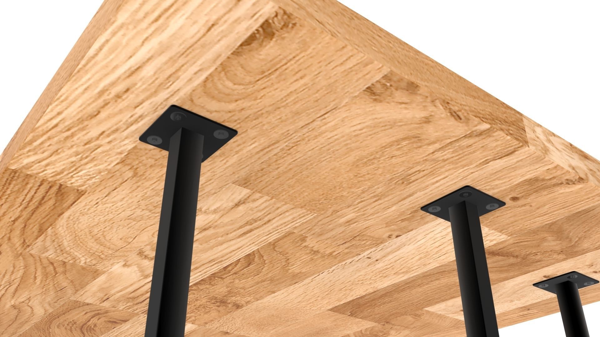  Coffee Table Low-poly 3D model_3