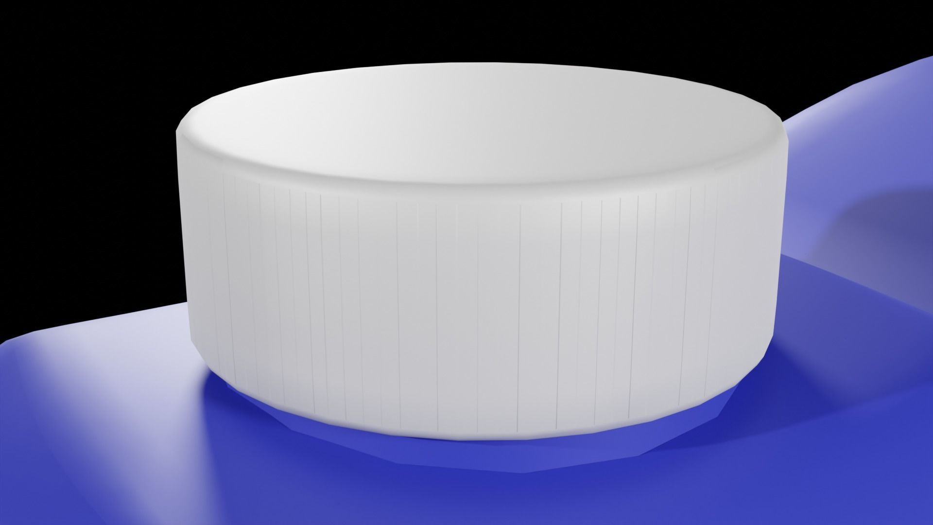 Plastic Liquid Container Low-poly 3D model_12