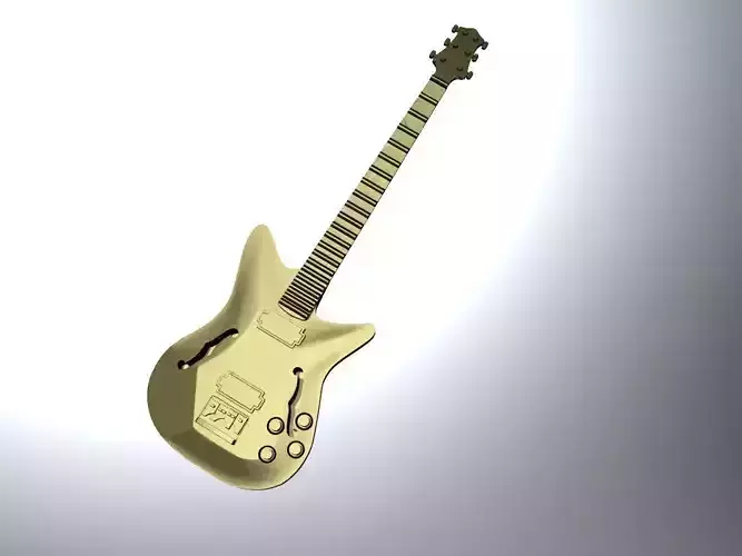 Guitar gold electric