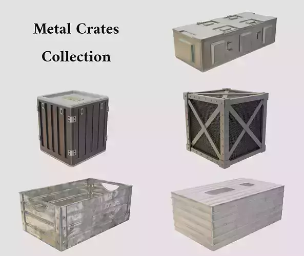 Metal Crates Collection 