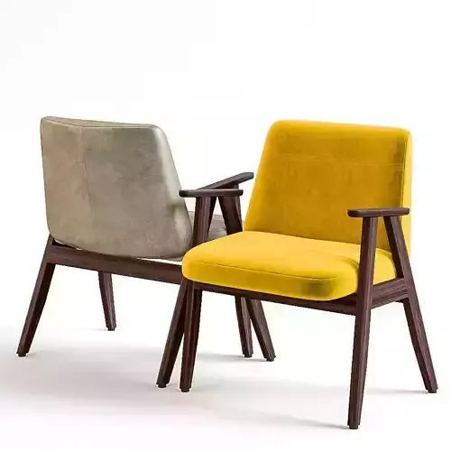 Chair PMP Petrol 3D model