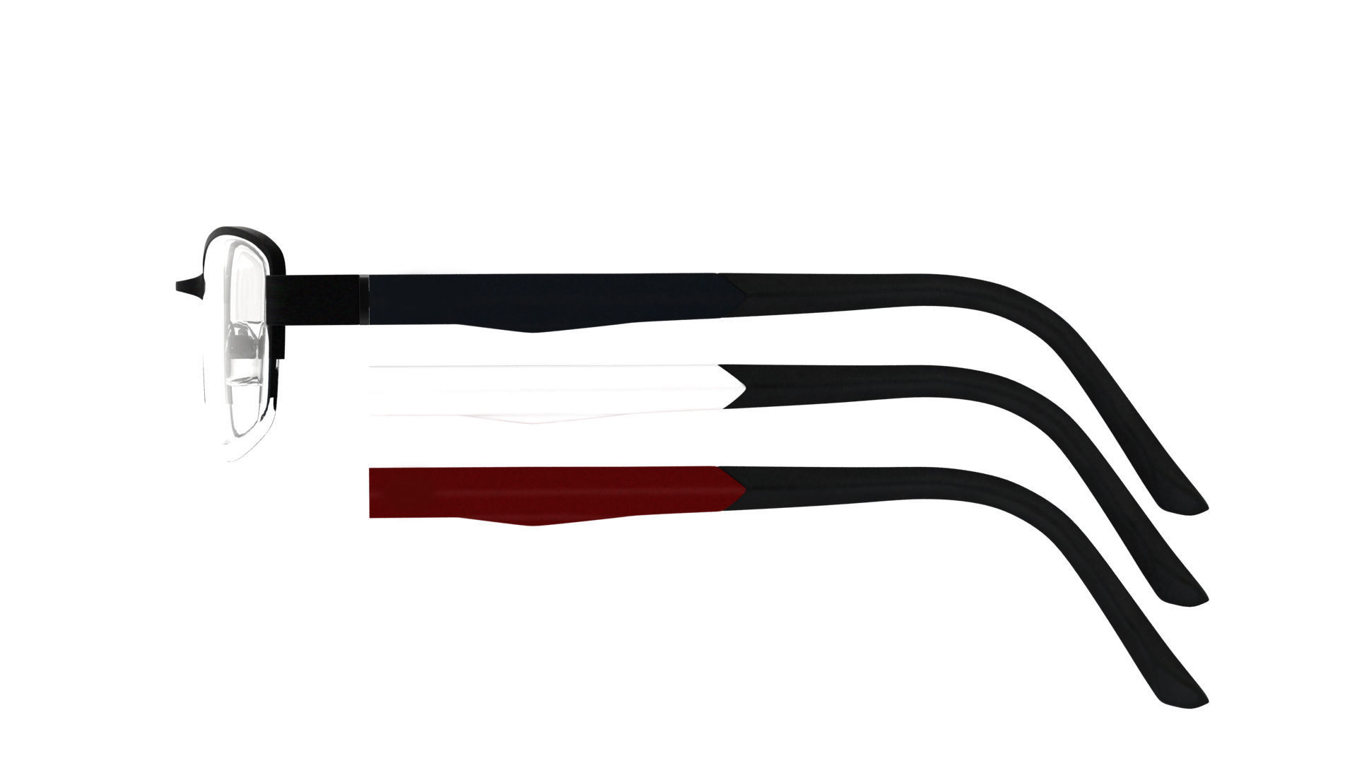 Eyeglasses for Men and Women 3D print model_4