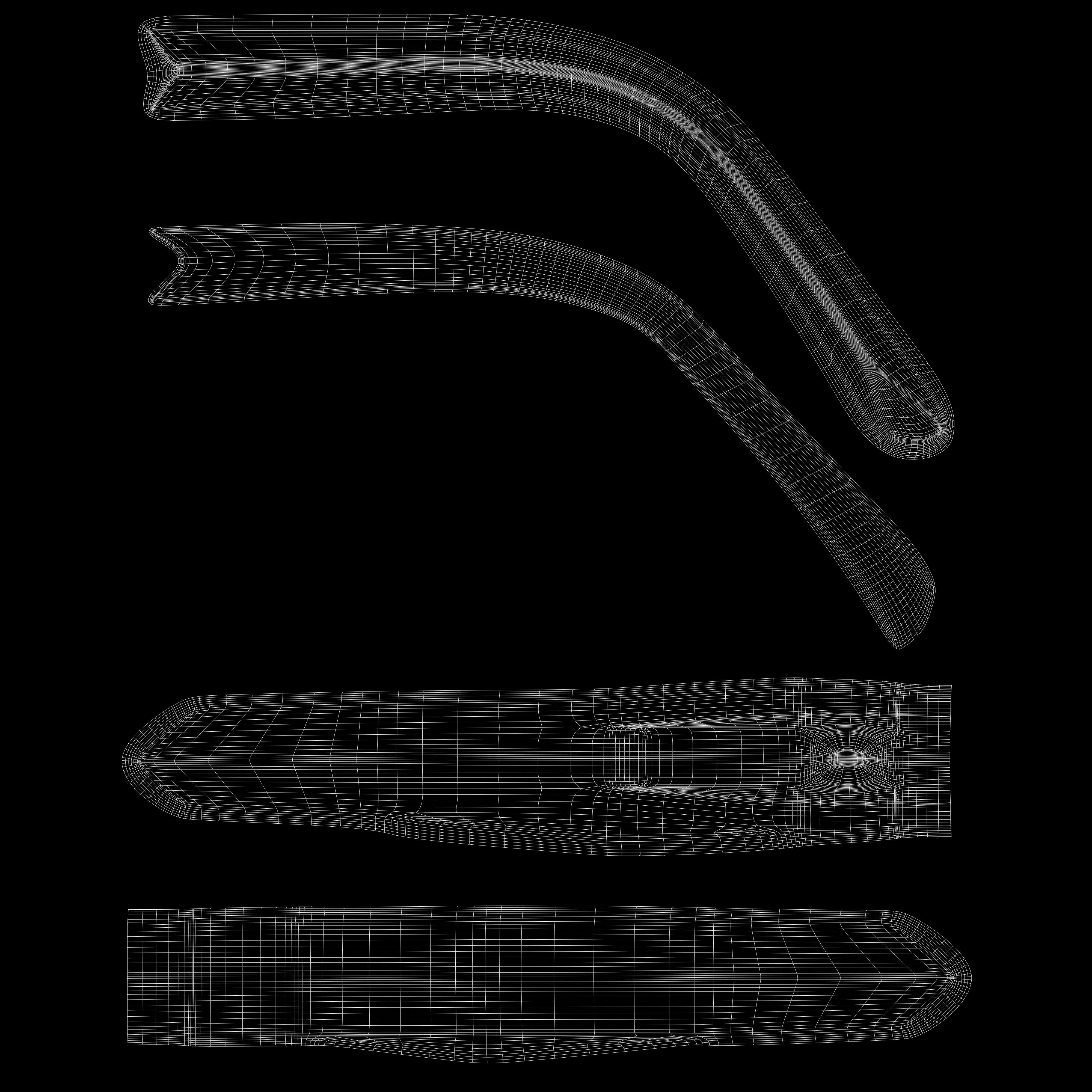 Eyeglasses for Men and Women 3D print model_11