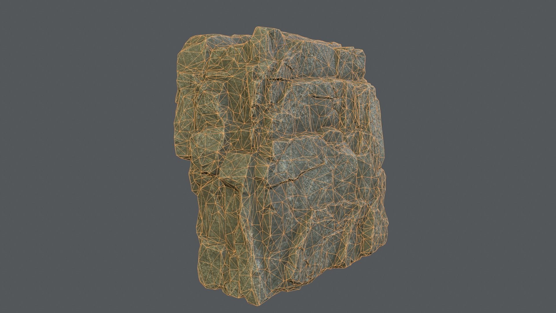 Rock Unreal Engine 4  Low-poly 3D model_6