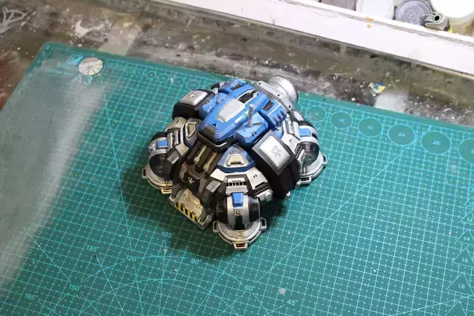 Starcraft Command Center 3D Print and Project Files 3D print model