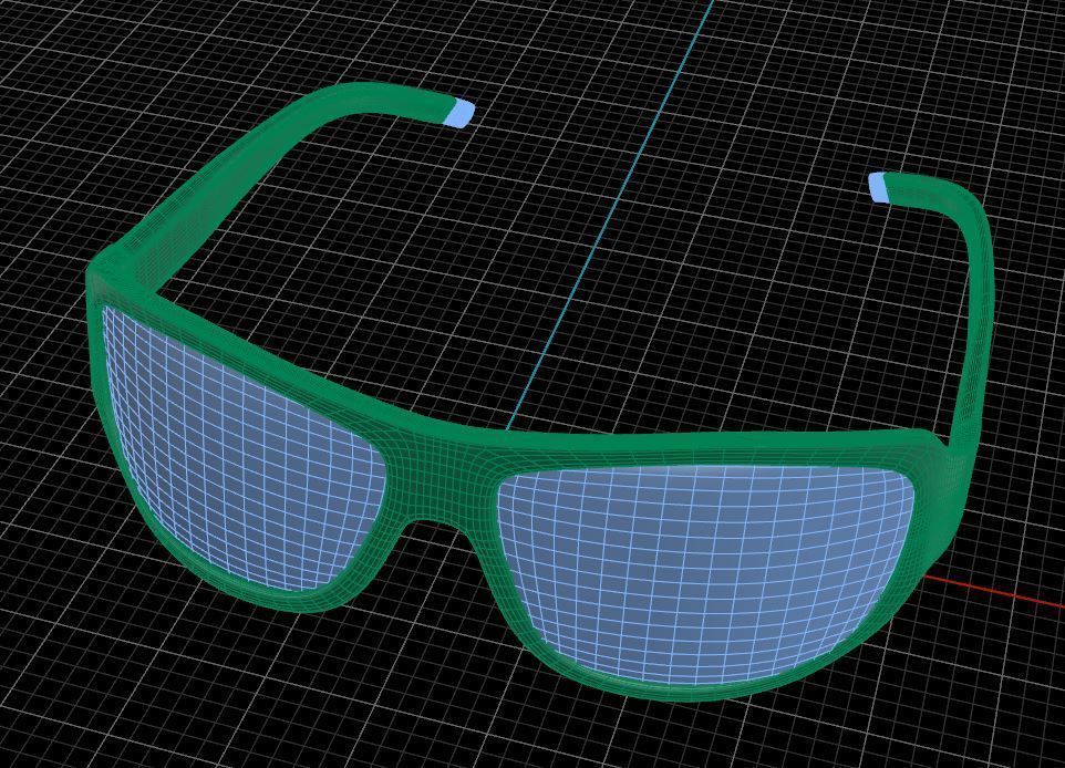 Eyeglasses for Men and Women 3D print model_4