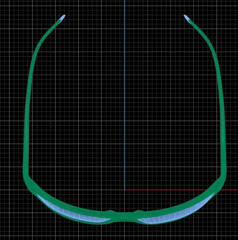 Eyeglasses for Men and Women 3D print model_5