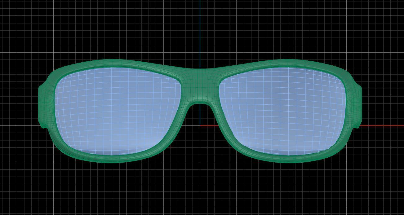 Eyeglasses for Men and Women 3D print model_6