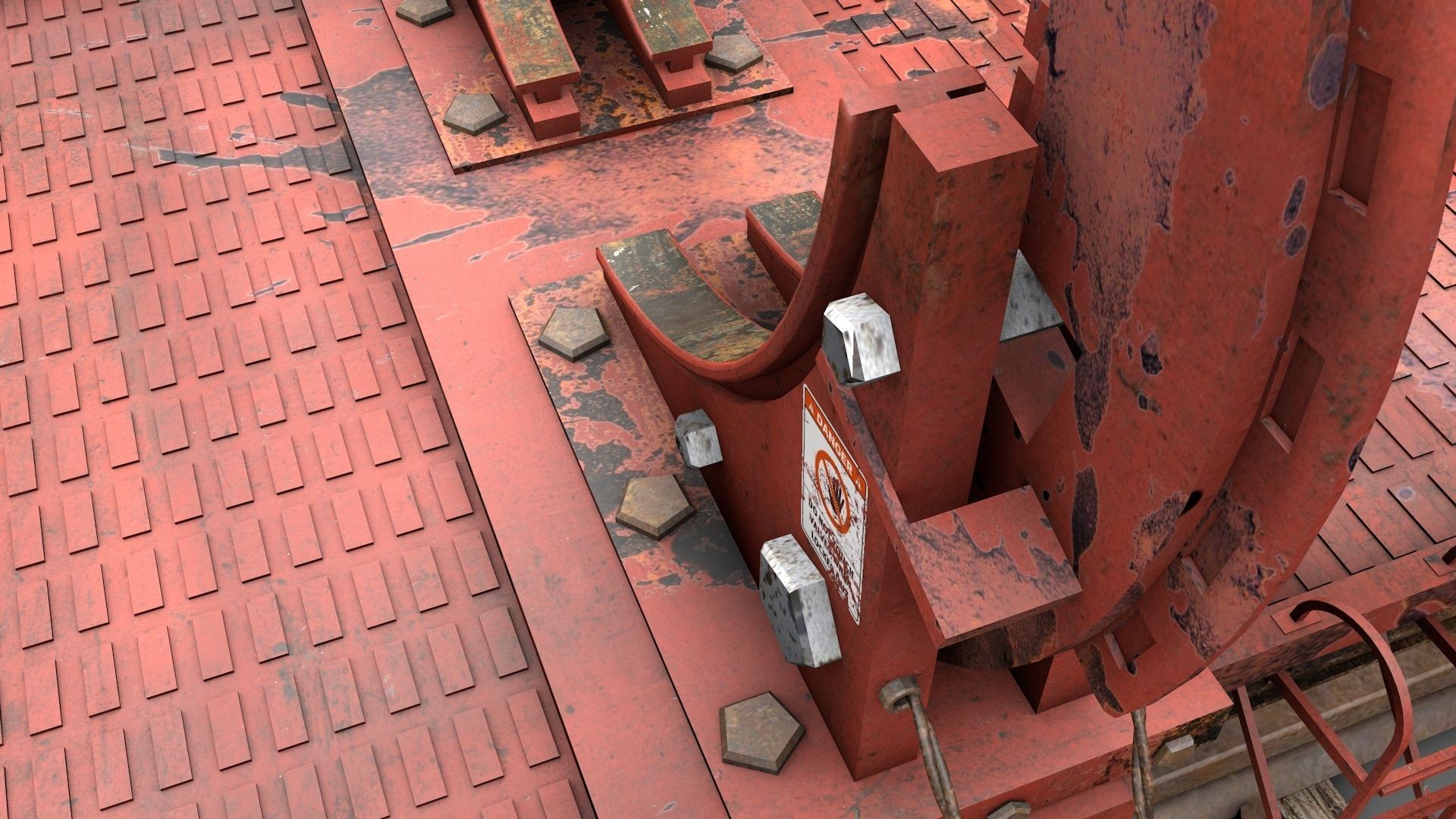 Custom Loads Cargo Wagon 3D model_6