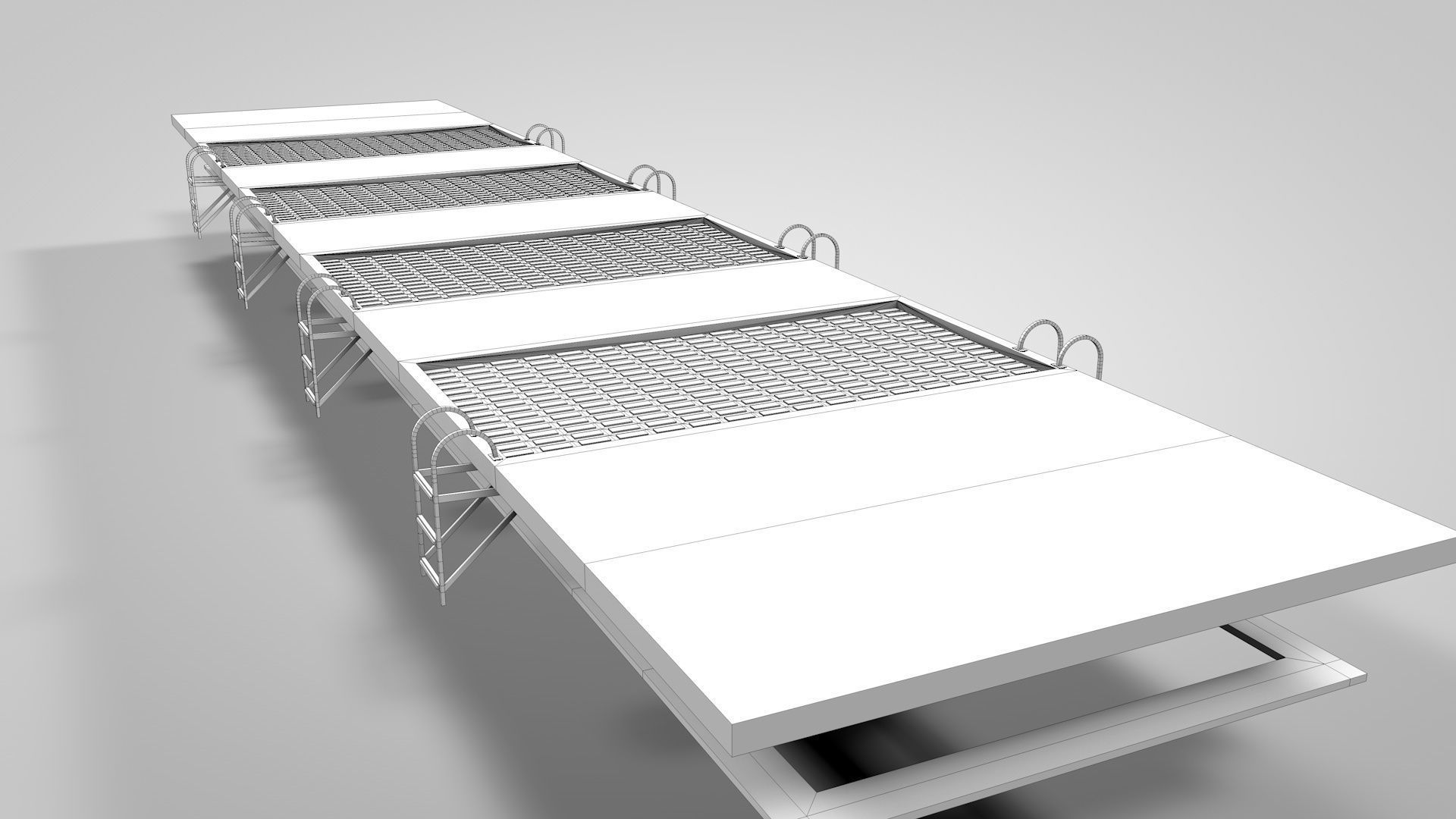 Custom Loads Cargo Wagon 3D model_13