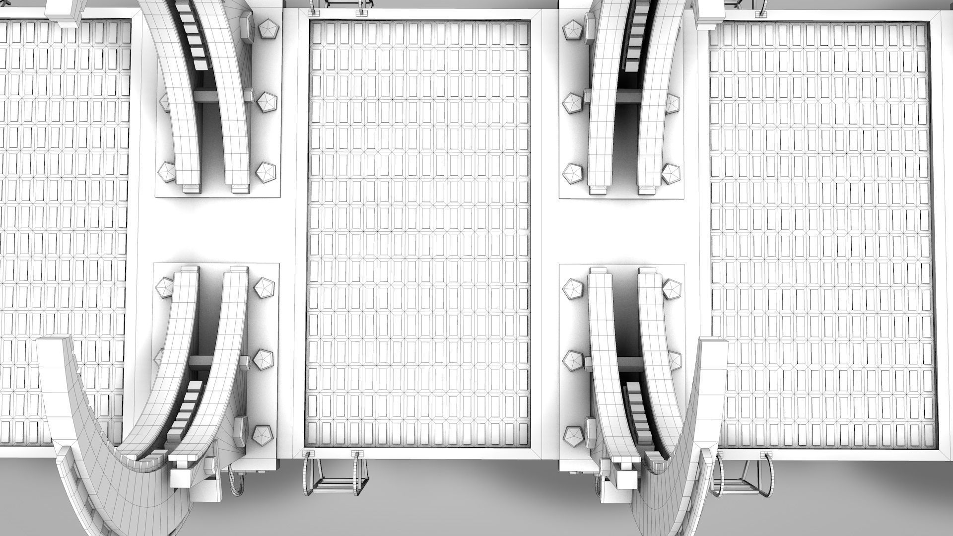 Custom Loads Cargo Wagon 3D model_14