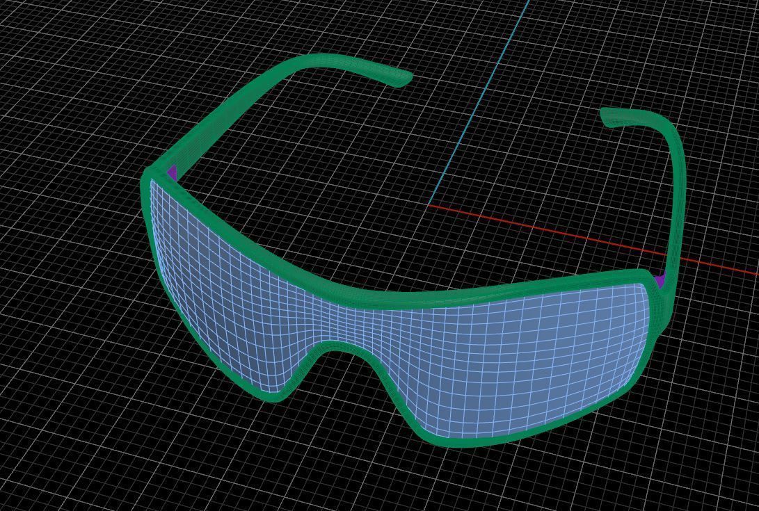 Eyeglasses for Men and Women 3D print model_5