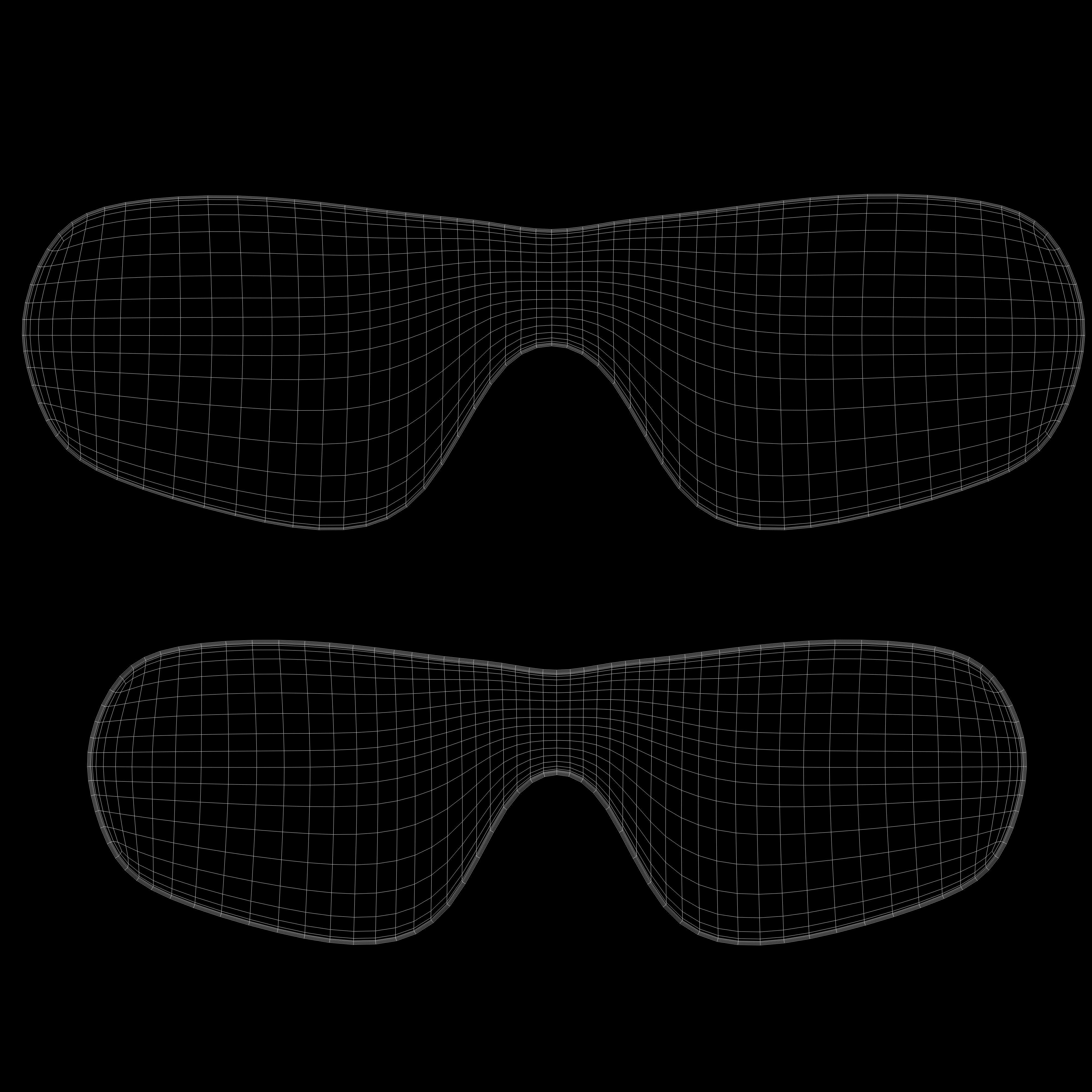 Eyeglasses for Men and Women 3D print model_10