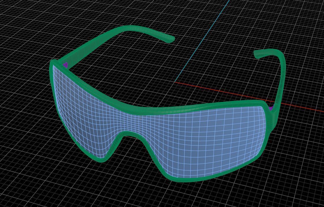 Eyeglasses for Men and Women 3D print model_4