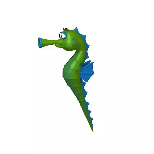 Seahorse 3D model