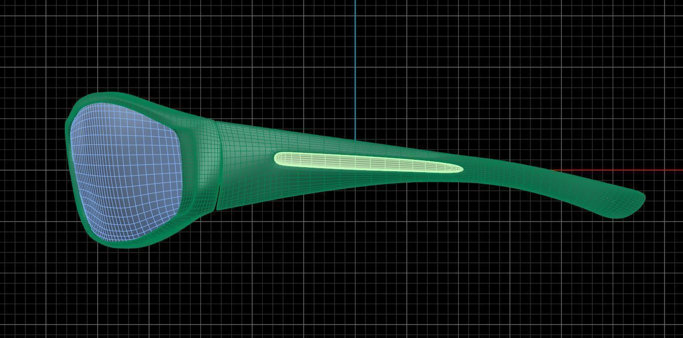 Eyeglasses for Men and Women 3D print model_7