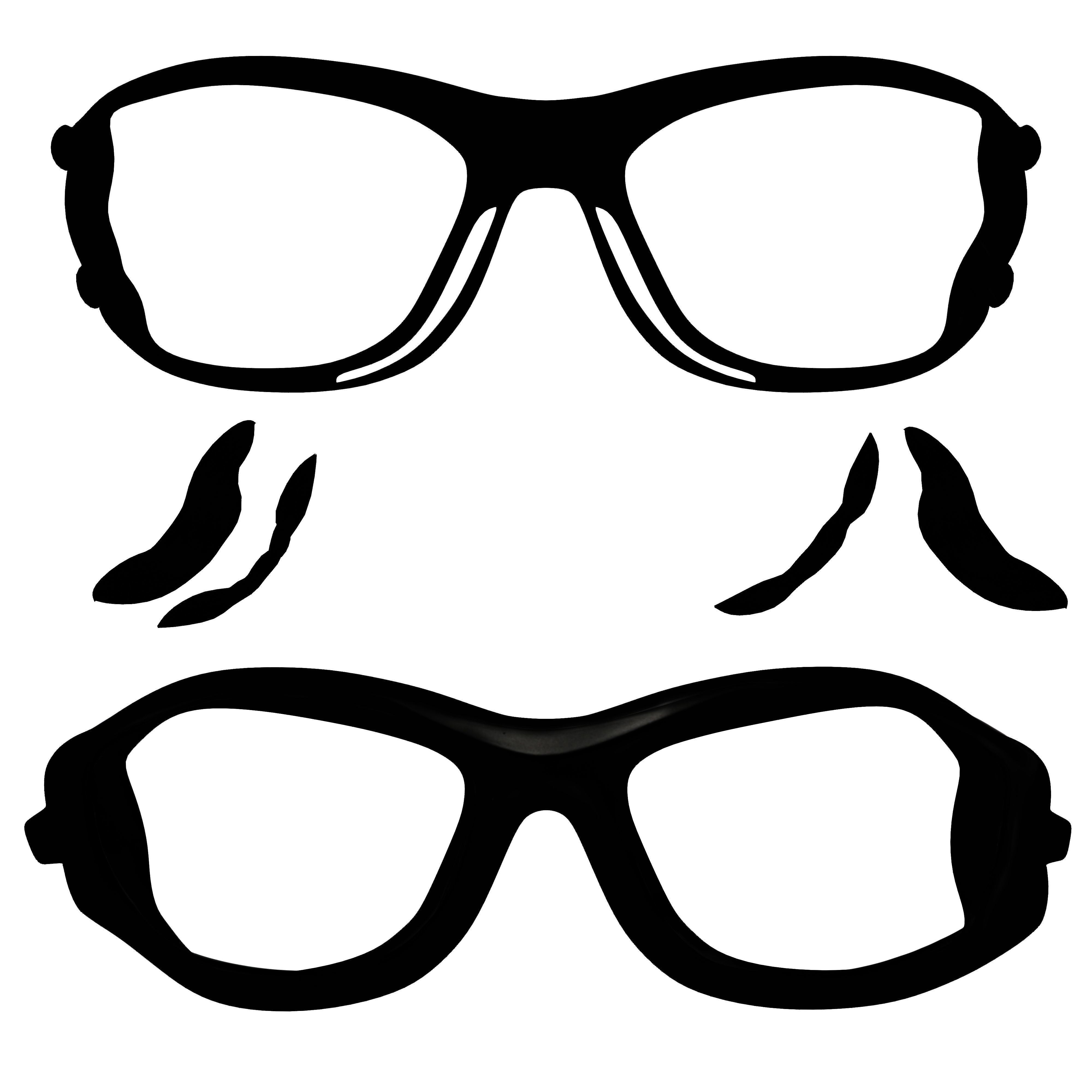 Eyeglasses for Men and Women 3D print model_19