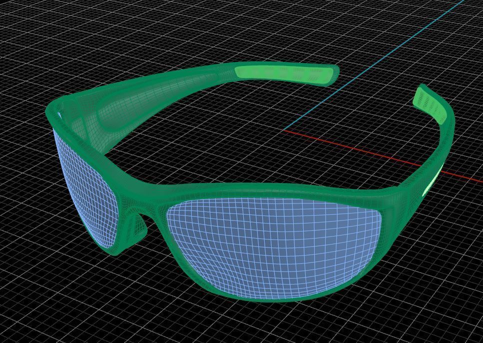 Eyeglasses for Men and Women 3D print model_4