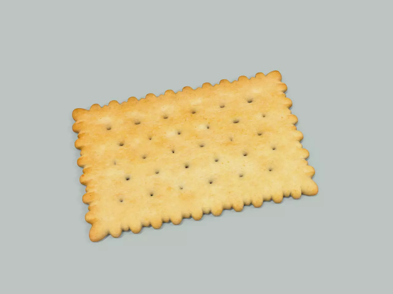 Biscuit cracker 3D model
