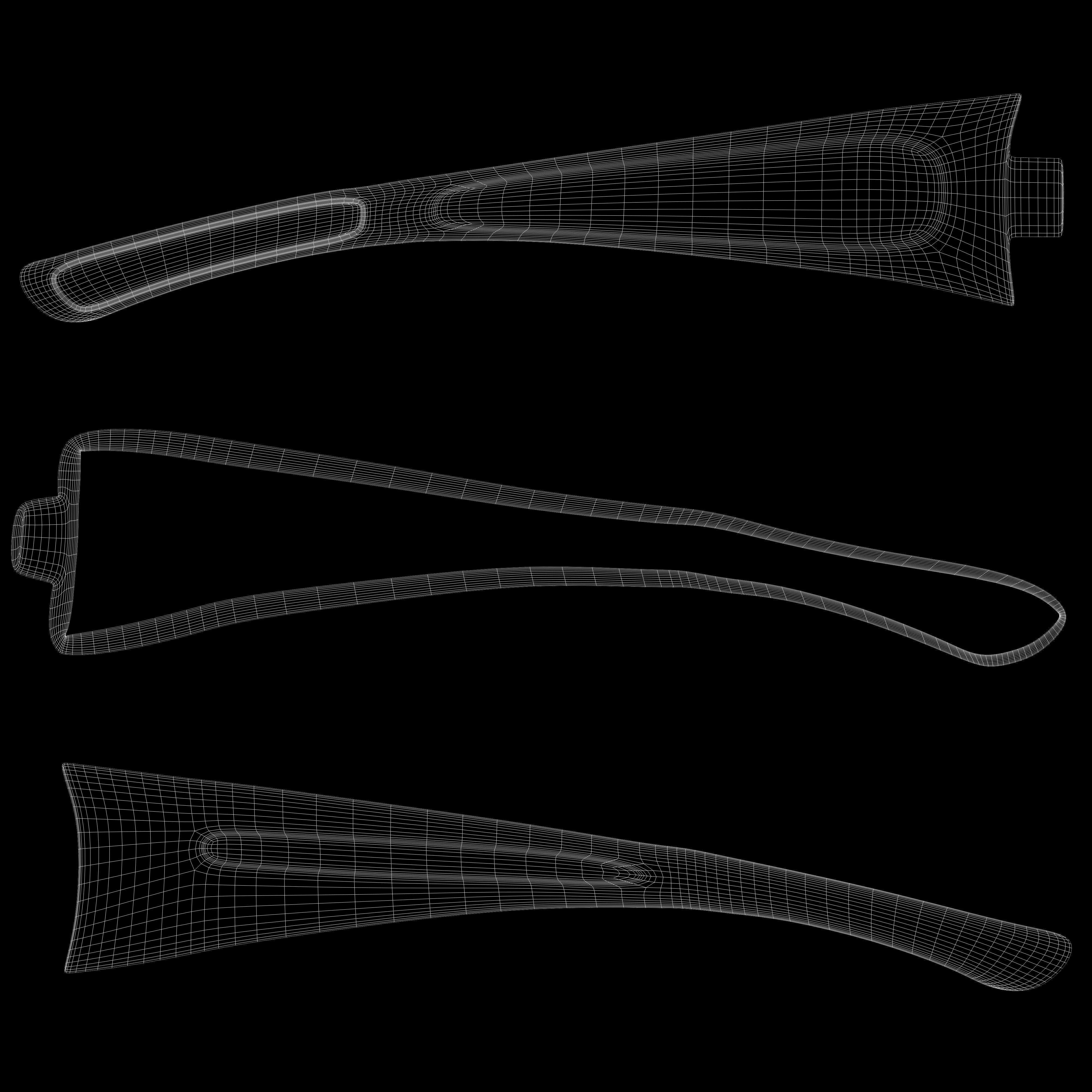 Eyeglasses for Men and Women 3D print model_16