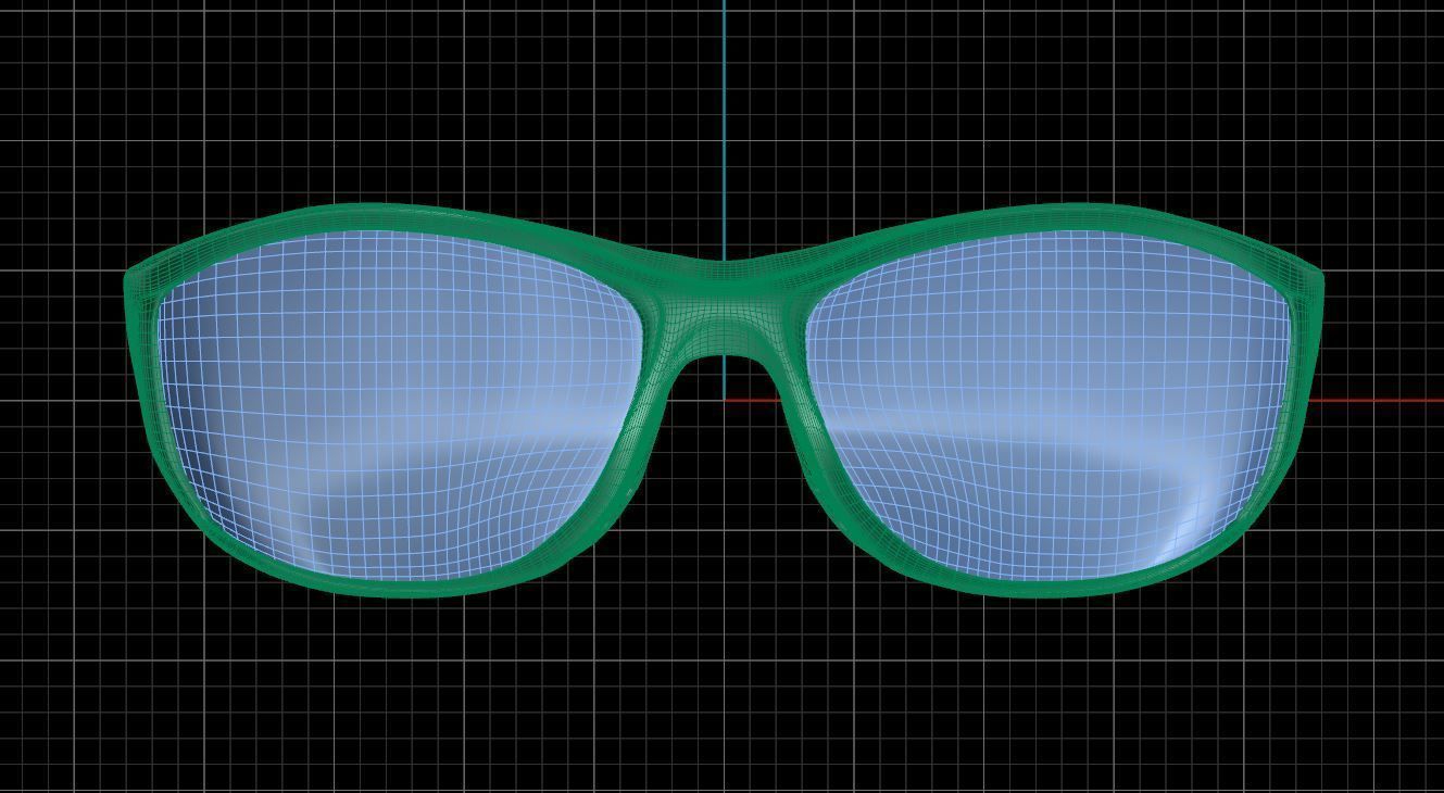 Eyeglasses for Men and Women 3D print model_6