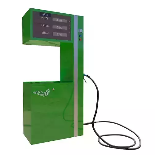 Pump  gas station  3D model