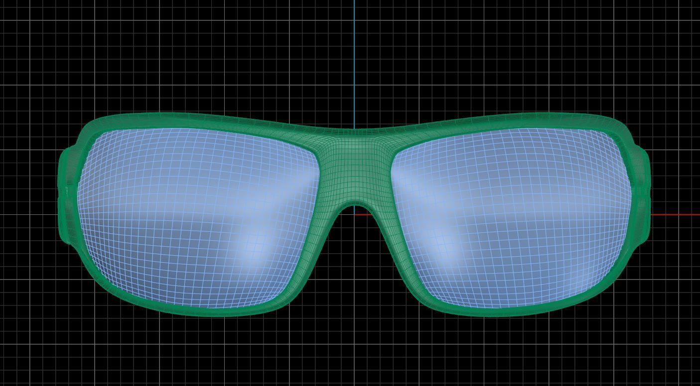 Eyeglasses for Men and Women 3D print model_6