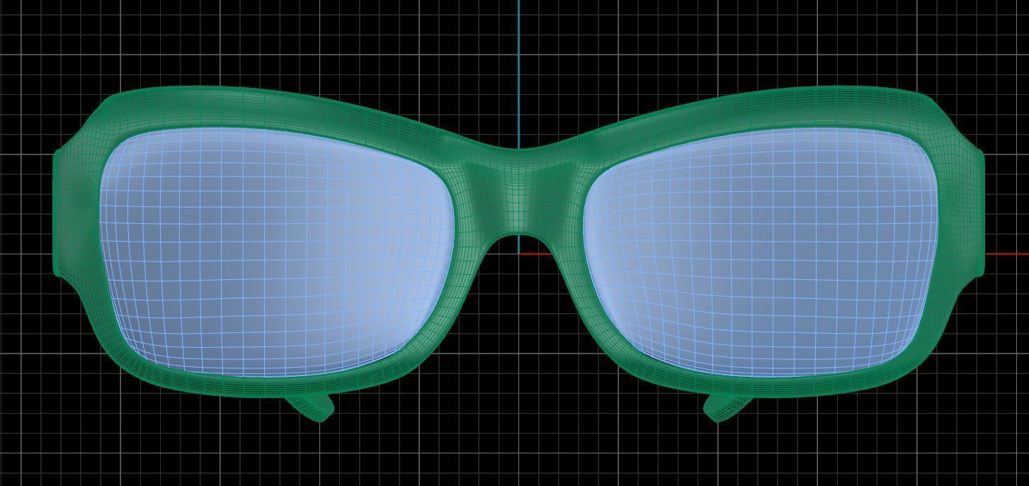 Eyeglasses for Men and Women 3D print model_7