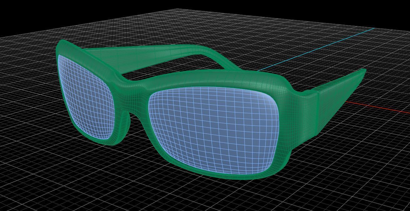Eyeglasses for Men and Women 3D print model_4