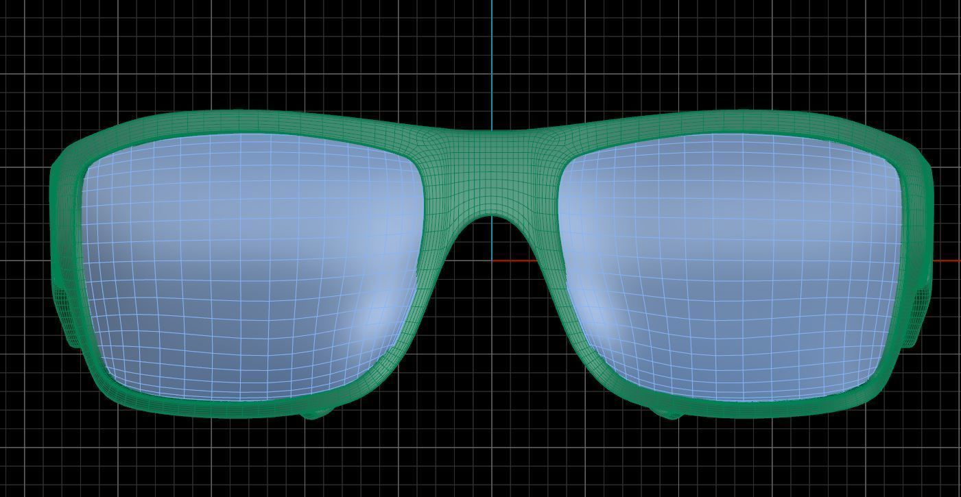 Eyeglasses for Men and Women 3D print model_8