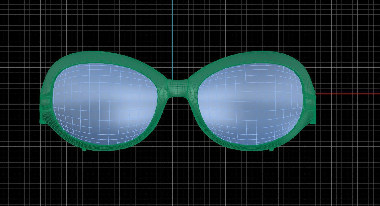 Eyeglasses for Men and Women 3D print model_7
