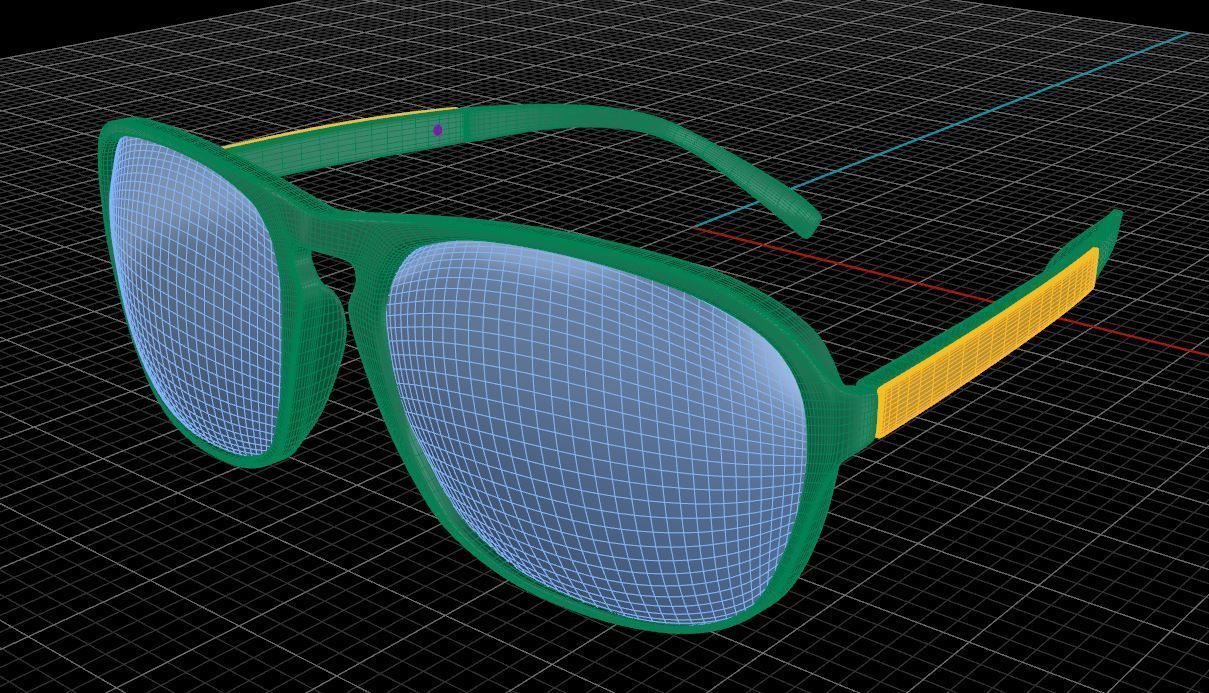Eyeglasses for Men and Women 3D print model_4