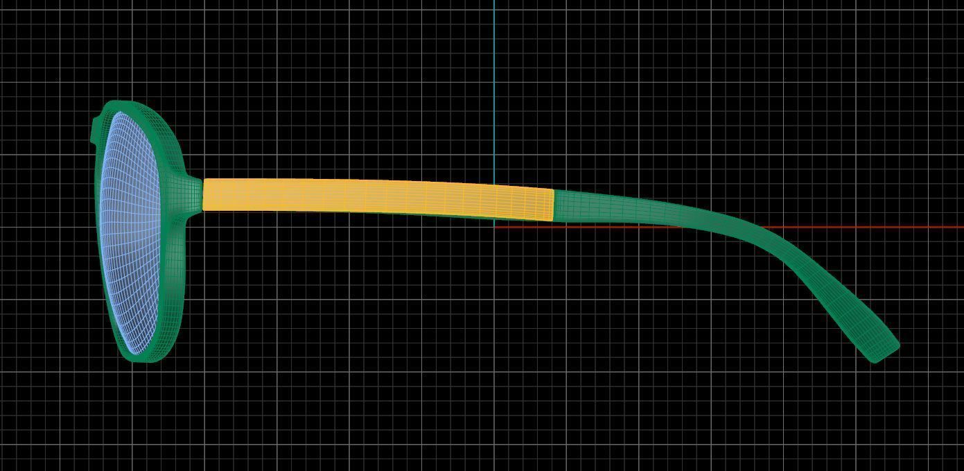 Eyeglasses for Men and Women 3D print model_7