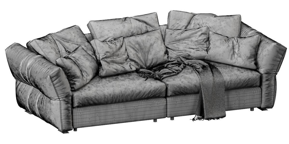 Flexform Newbridge 3D model_12