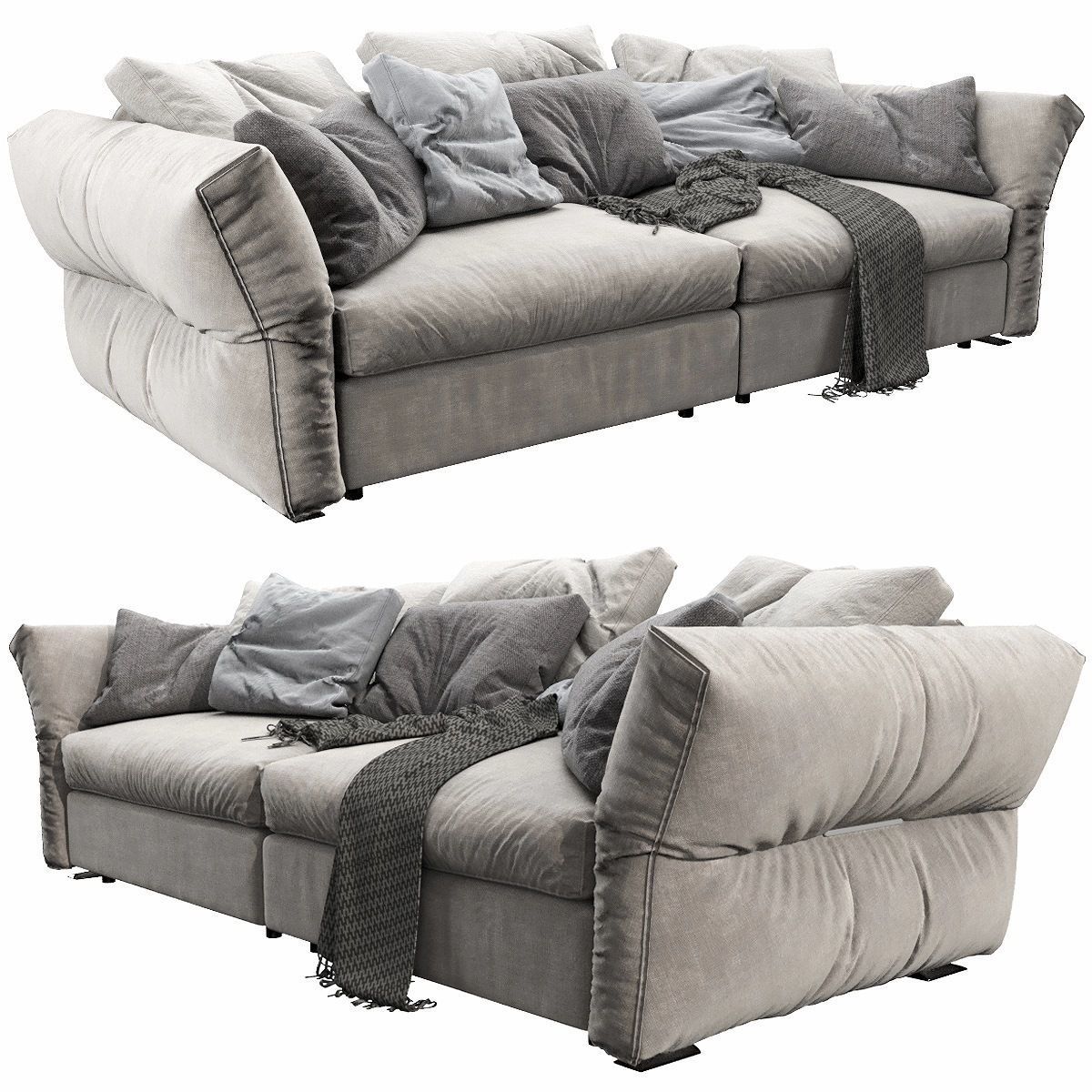 Flexform Newbridge 3D model_3