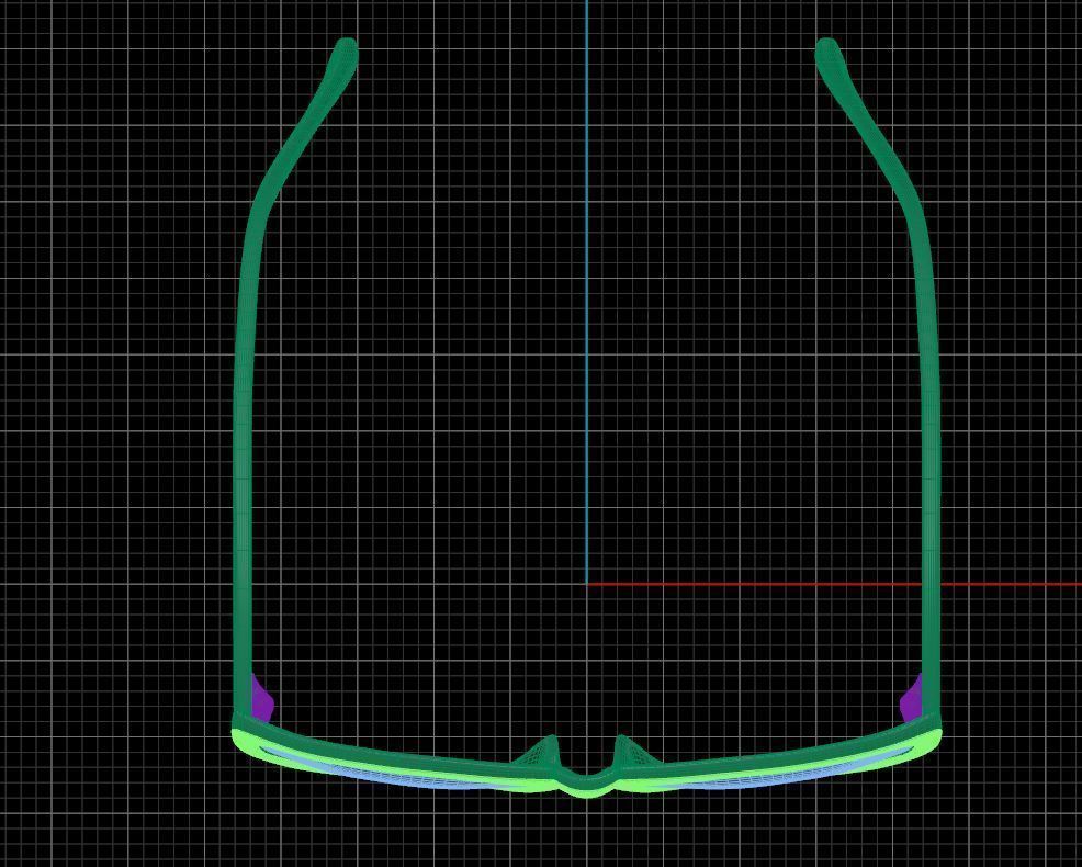 Eyeglasses for Men and Women 3D print model_5