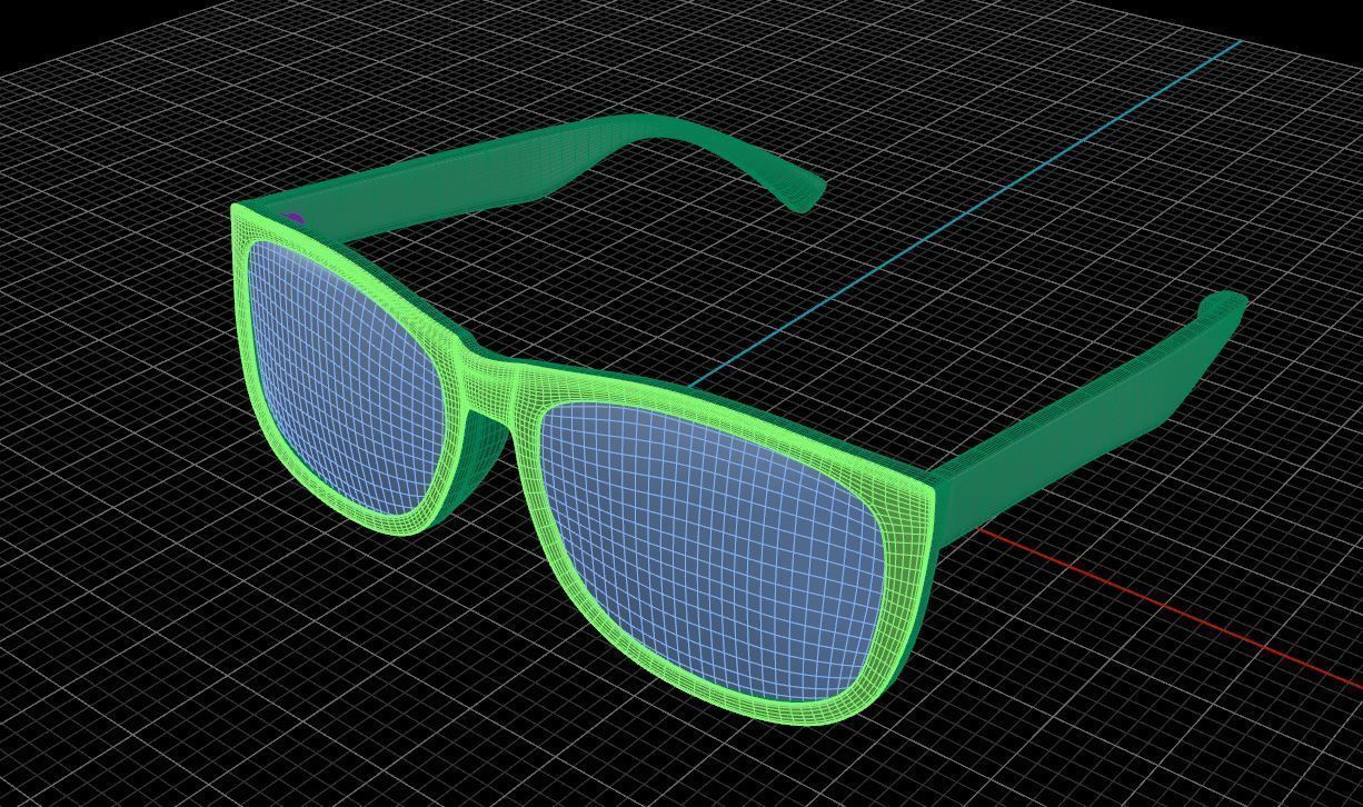 Eyeglasses for Men and Women 3D print model_4
